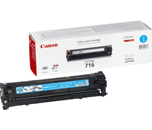 Canon CRG-716C cyan 1500str. - 44780 - zdjęcie